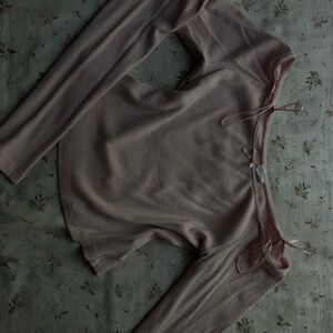 Garage Pink Long Sleeve Tee